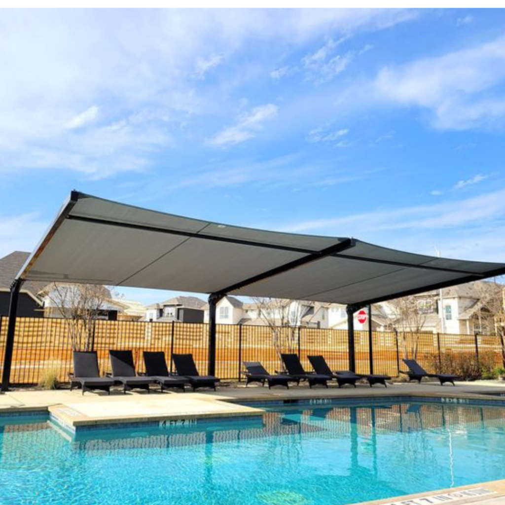 Swimming Pool Tensile Structure 5