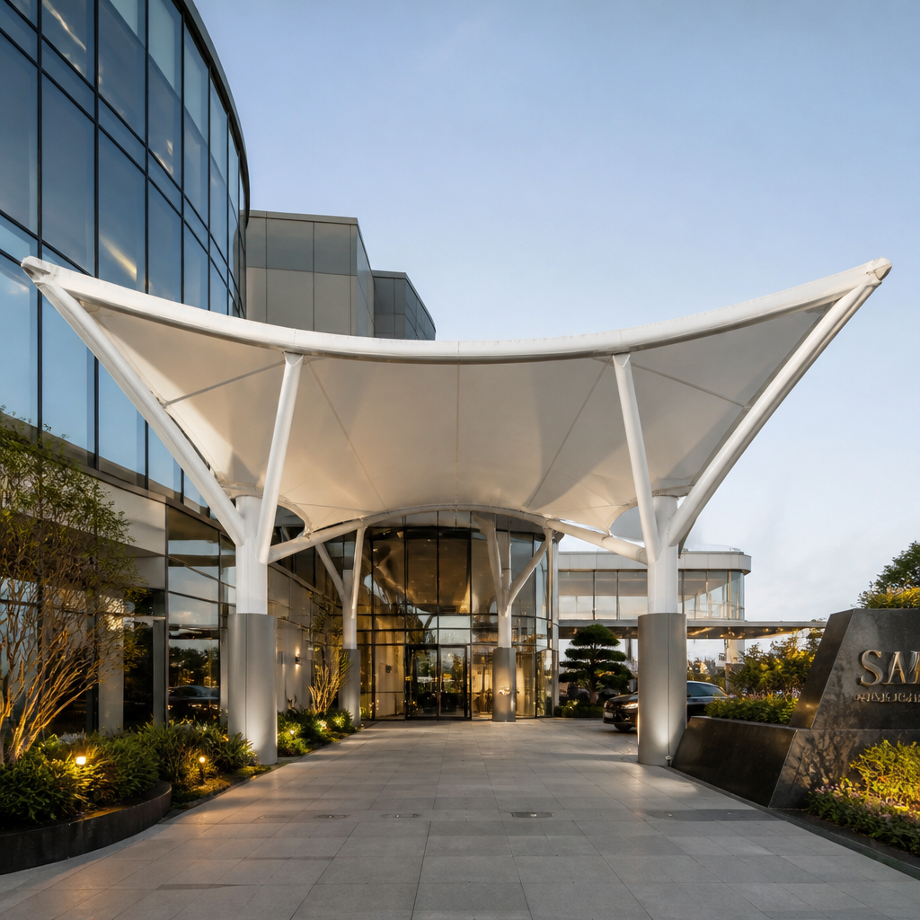 Tensile Entrance Structures 4