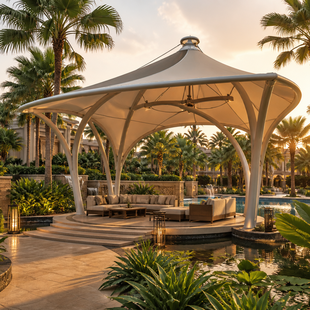 Tensile Gazebo Structure 3