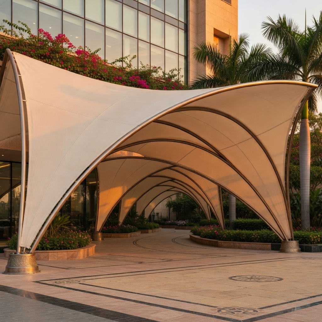Tensile Walkway Structure 1