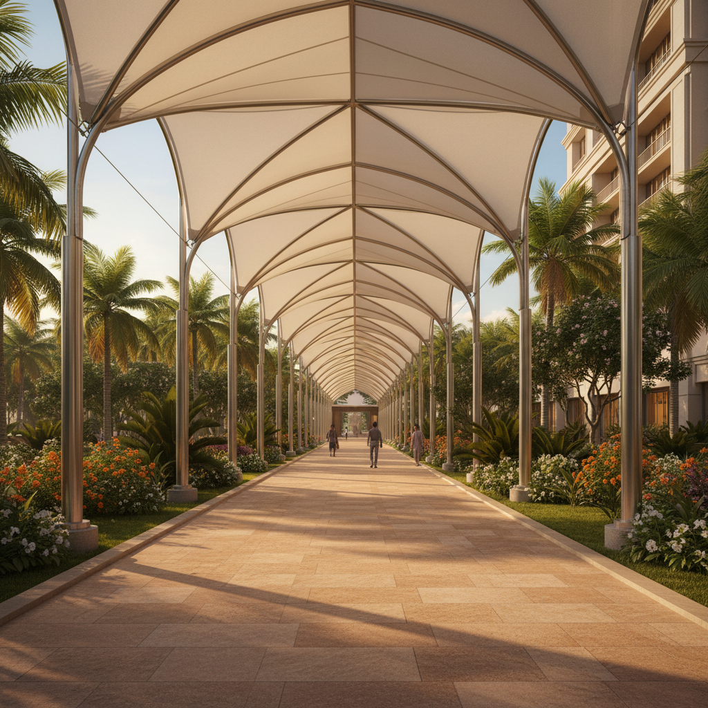 Tensile Walkway Structure 2