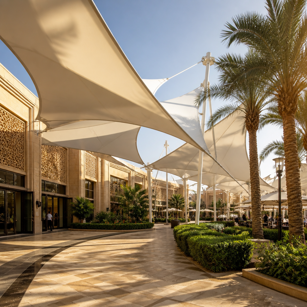tensile fabric structure 1
