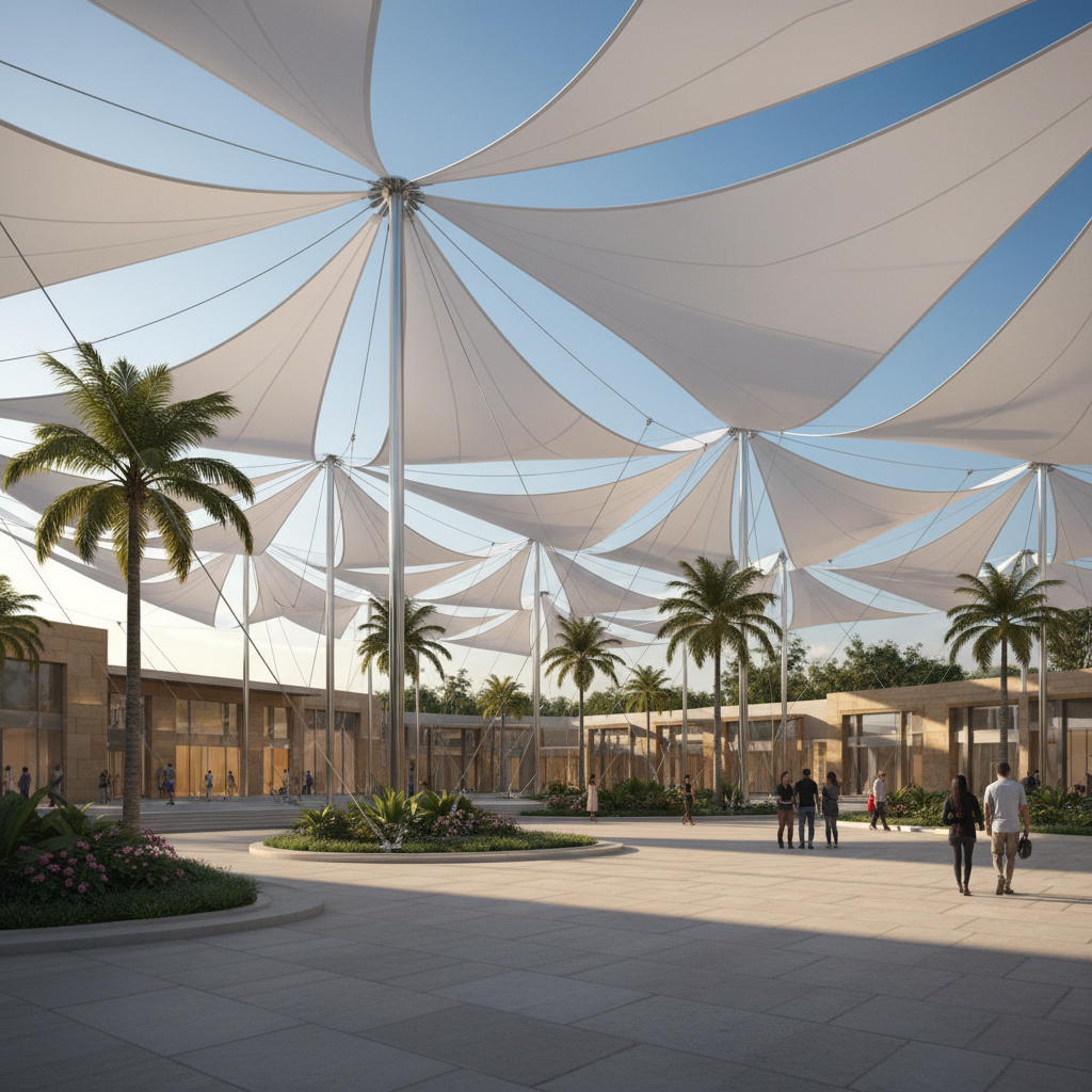 tensile fabric structure 2