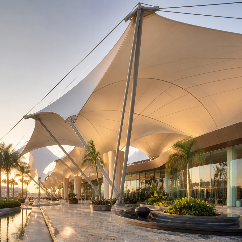 tensile membrane structure 1