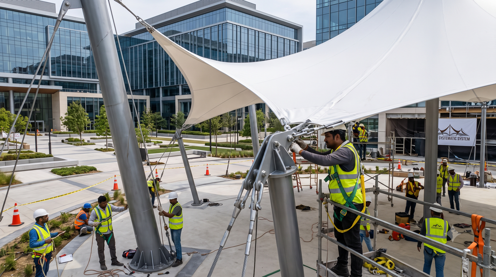 Tensile Umbrella Structure